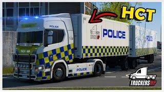  Driving HCT POLICE Trailer  | TruckersMP