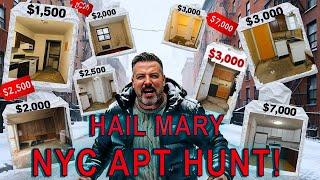 HAIL MARY NYC APT HUNT!