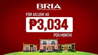 Get your very own affordable house and lot at Bria Homes!