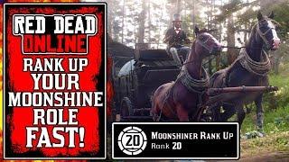 The ULTIMATE Guide How to Rank Up Moonshiner Role FAST in Red Dead Online (RDR2)