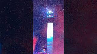 Times Square New Year’s Eve Balldrop 2024 in New York City #newyork #timessquarenewyearseveballdrop