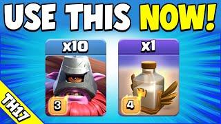 Thrower Troop + Revive Spell = WOW!!! TH17 Attack Strategy (Clash of Clans)