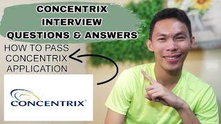 CONCENTRIX INTERVIEW QUESTIONS AND ANSWERS How to pass Initial & Final Interview  Versant Assessment