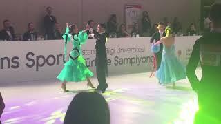 Yigit Alemdaroglu-Nehir Polat, Turkish National Championship 2019 | Youth Standart | Quickstep