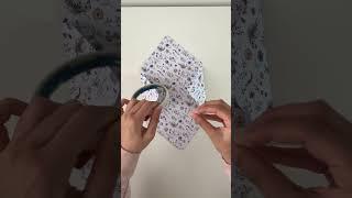 Envelope making #papercraft #envelope #asmr #card #flowers #handmade #floral #diy #shorts #fyp