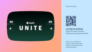 Shopify Partner Town Hall Unite Edition 2021