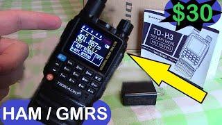 TIDRadio TD-H3 HAM / GMRS Radio Unboxing