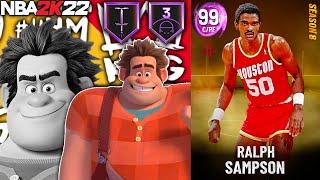 WRECK IT RALPH IS A MUST HAVE CARD FOR 40K MT! DARK MATTER RALPH SAMPSON GAMEPLAY! NBA 2K22 MyTEAM