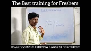 Job Oriented Training for Freshers | C | Java | Python | Bhaskar | 7569216484 | Kovur