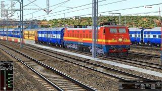 MSTS Indian Railways - Ghat train curves