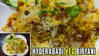 Hyderabadi Veg Biryani Recipe | How to make hyderabadi veg biryani at home