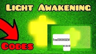 NEW CODES+LIGHT AWAKENING LOCATION (Myth Piece)