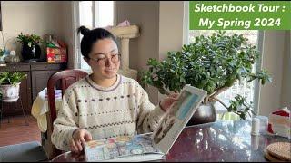 Etchr Sketchbook Tour: Spring 2024  + My Sketch Materials