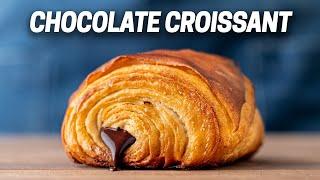 Beginner Friendly Flaky Pain au Chocolat