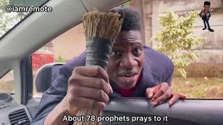 Pastor Remote selling broom again? 