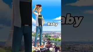 Adrien as different style ( part-2) #shorts #miraculous #viral #video #youtubeshorts