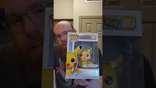 where are my pokemon fans at??? #funkopop #funko #pop #pikachu #pearlescent #pokemoncenter #shorts