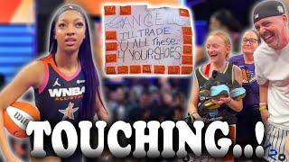 HILARIOUS SIGN: Angel Reese Brings WNBA Fans to TEARS with HEARTWARMING Gesture For Young Fan 