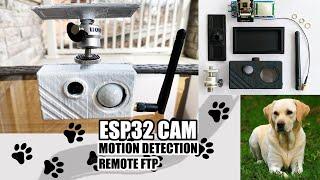 Dog Camera | ESP32CAM with PIR sensor and FTP