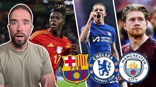 Gallagher To Atletico Madrid? | Nico Williams To Chelsea Still ON?! | De Bruyne To Saudi DONE?!