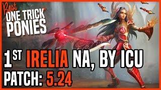 Best Irelia Top OTP - Ranked Master NA Patch 5.24 - 12/24/15