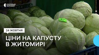 Ціни на капусту в Житомирі: скільки коштує овоч і що вплинуло на подорожчання