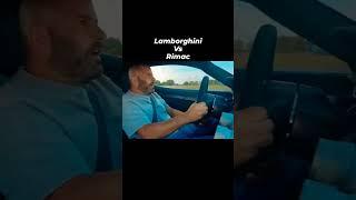  Lamborghini Vs Rimac  #lamborghini #rimac #speed #shorts