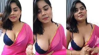 Desi babhi Live | Tango live video | hot saree #dance #tango #tangolive