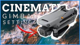 Get BETTER Footage with THESE DJI Cinematic Gimbal Settings - Works Mavic 3, Mini 2/3Pro, Air2s