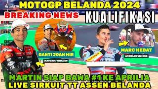 BRUTALMOTOGP BELANDA MARTIN SIAP PERANG, VINALES HONDA, MARQUEZ HEBAT, KUALIFIKASI MOTOGP HARI INI