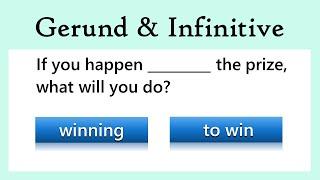 Gerunds and Infinitive | Grammar Quiz | Can you score 20?