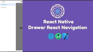 Drawer Navigation in React Native | React Navigation Stack, Drawer,& Main Stack Navigation Tutorial