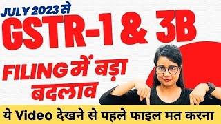 File GSTR-1 & GSTR-3B carefully from July 2023 | What is DRC-01B | How to reply DRC-01B