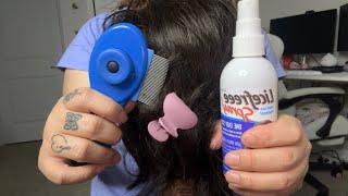 ASMR| Fast & Semi Aggressive Lice Check- You are infested  (Reuqested 🫶)