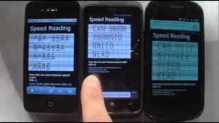 Windows Phone Browser Speed Test