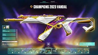 CHAMPIONS 2023 FULLY UPGRADED BUNDLE VALORANT