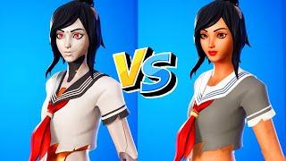 Fortnite Tsuki Human Style Recreating