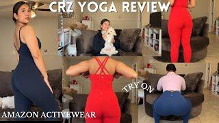 CRZ YOGA HAUL, Try On, AMAZON Activewear, LULU DUPE??