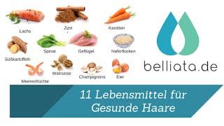 11 Lebensmittel für Gesunde Haare