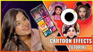 TUTORIAL : New Tiktok Trending Cartoon Effects • Create AI Magic Just in 1 Click •