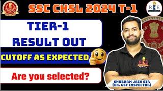 SSC CHSL 2024 Tier-1 Result Out| Cutoff as expected | Are you selected?