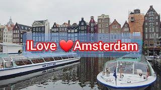 City Walk in Amsterdam || One of the Most Bike- Friendly in the World || Jhanz in Dreamland