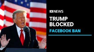 Facebook suspends former US president Donald Trump's account over January 6 riots | ABC News