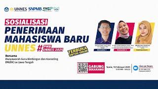  [ LIVE ]  Penerimaan Mahasiswa Baru UNNES 2025 Yang Perlu Anda Ketahui #Sosialisasi