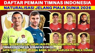 EMIL SIAP JADI PELAPIS PAES! Update Naturalisasi Timnas Indonesia di Kualifikasi Piala Dunia 2026