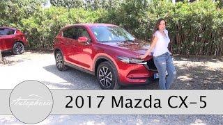 2017 Mazda CX-5 Skyactiv-D 175 AWD Fahrbericht / SUV Topseller mit neuen Technik Tricks - Autophorie