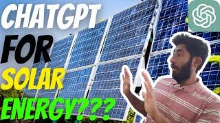 Unlock the Mystery of Solar Energy with ChatGPT!