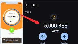 Bee Network  - How to withdraw Bee Token to Trust Wallet | Bee Mining App