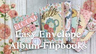 Project Share:  Easy Envelope Album / Flipbooks