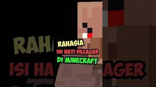 Rahasia ISI HATI Villager Di Minecraft #shorts #minecraft #prodiggie